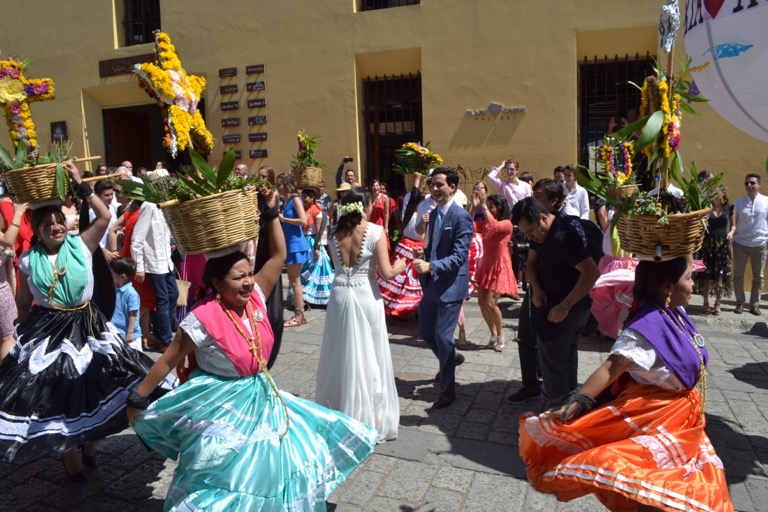 オアハカ メキシコ 結婚パレード oaxaca