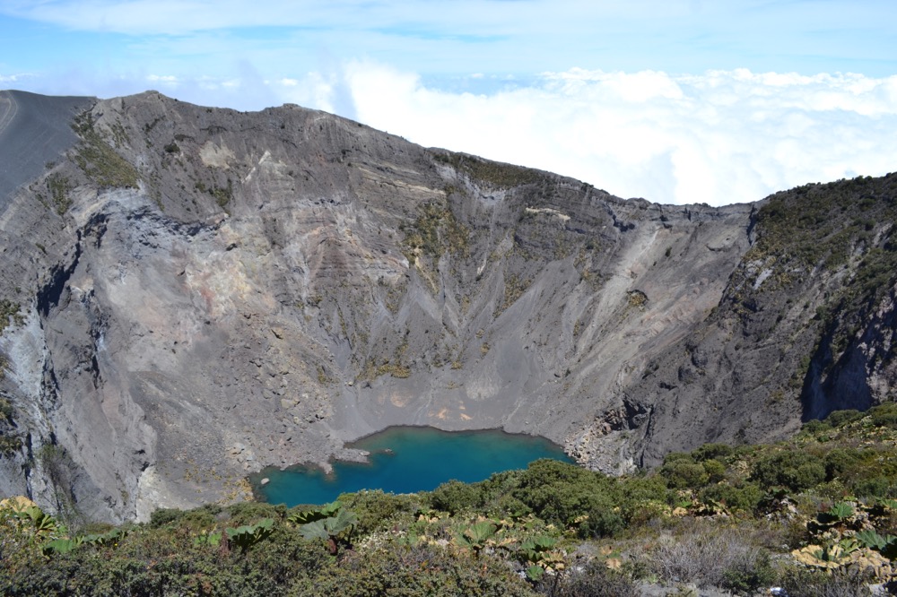 コスタリカ カルタゴ イラス火山