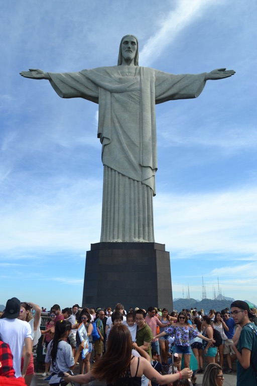 ブラジル リオデジャネイロ コルコバード キリスト像