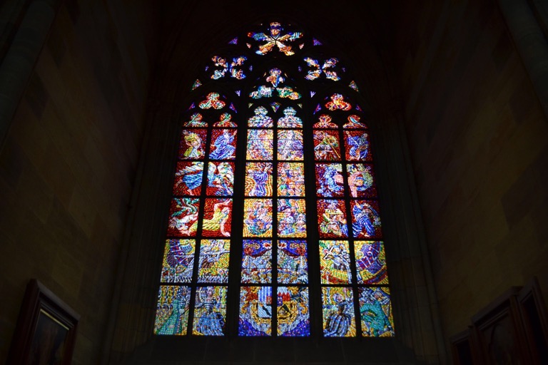 チェコ･プラハ城「聖ヴィート大聖堂」