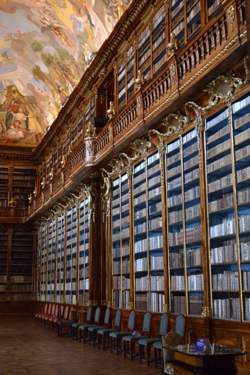 チェコ プラハ ストラホフ修道院図書館