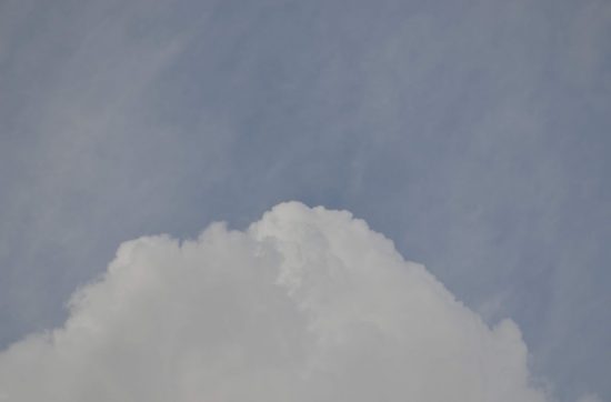 べラルーシ　ミンスク　雲