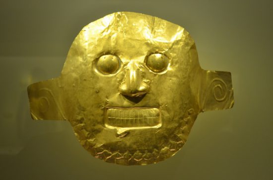 コロンビア ボゴタ Museo del Oro 黄金博物館